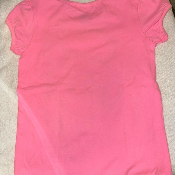 ADIDAS Little Girls Graphic Tees , short sleeve Size 6 Pink Color - Picture 8 of 8